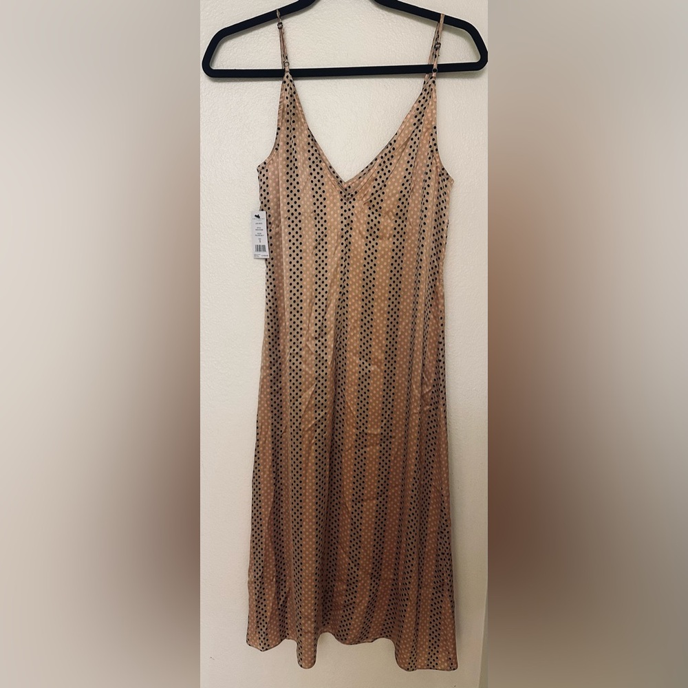 Brand New with tags (NWT): Equipment Women's Lina Dress, 100% silk, size S